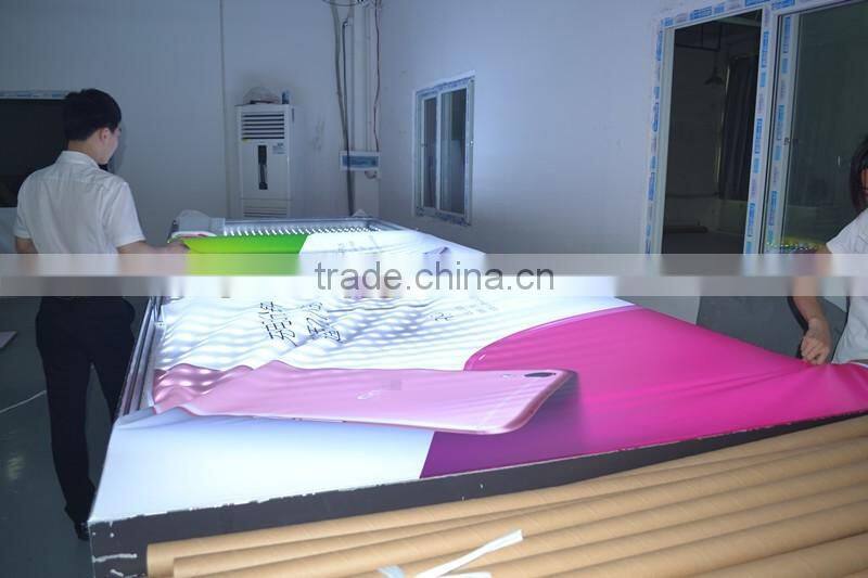 Oeko-Tex Standard 100,SGS,ROHS Certification backlit banner mobile advertising light box