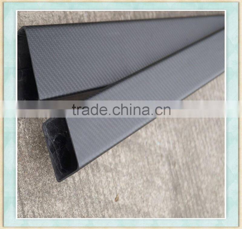 Top quality 3k carbon square tube,carbon fiber rectangular tube