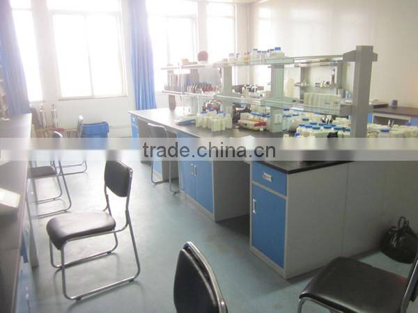 steel structure laboratory central bench with epoxy tops