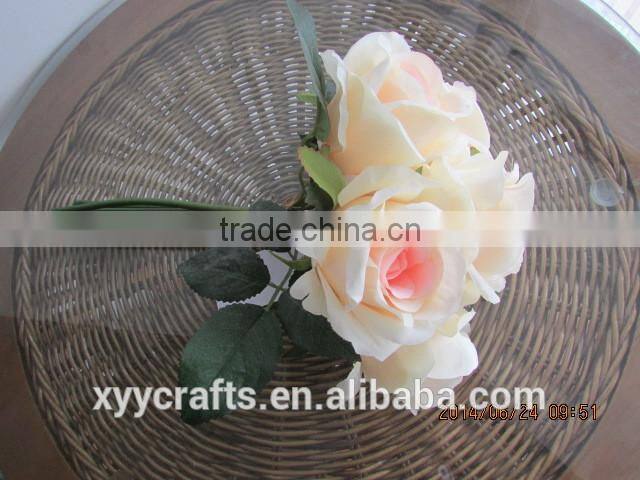 artificial flower bush or silk flower bush home decoration flower boquet