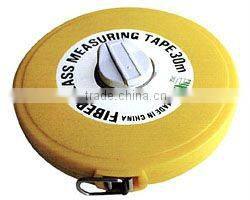 Heavy duty ground pipe long measuring tape long round tapeline distance measure Open Reel Fiberglass Measuring Tape 100M/330FOOT