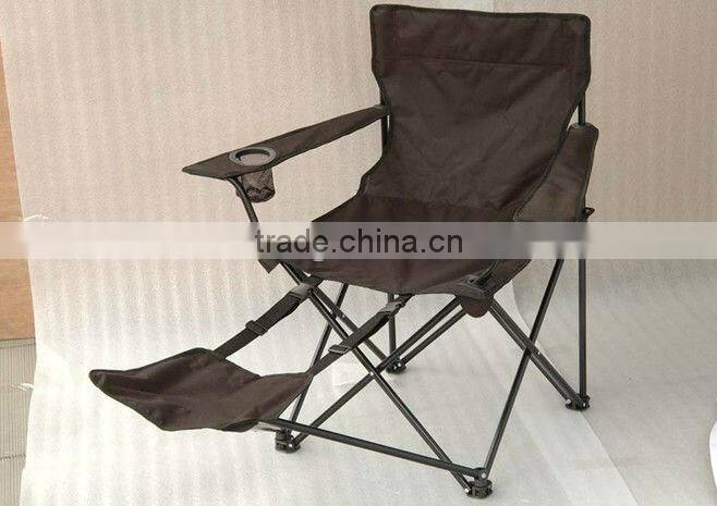 Portable Folding Camping Chair With Footrest