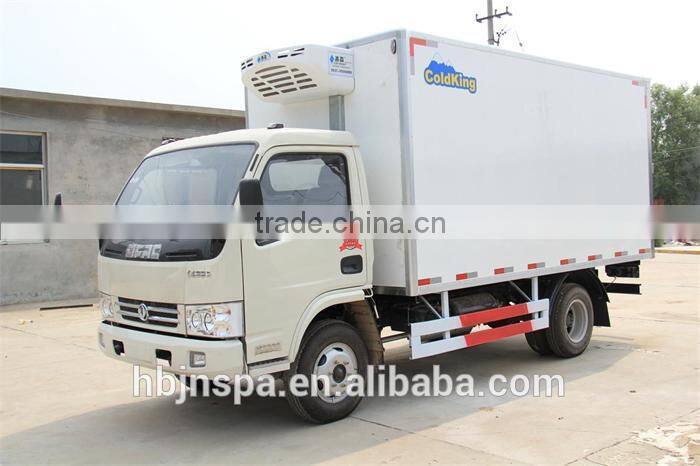best price 3 ton small refrigerated box truck for sale