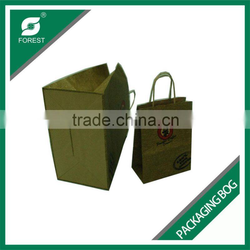 FASHION DESIGN PAPER SHOPPING BAGS CUSTOM PRINT PAPER BAG WITH HANDLES
