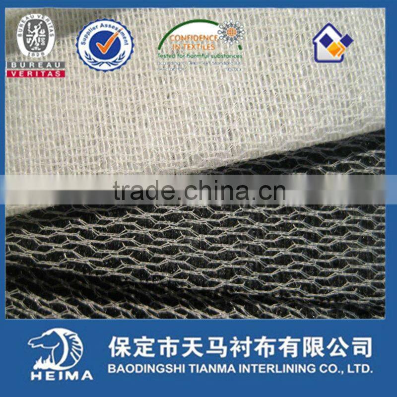 Garment interlining for cashmere fabric & wool coats