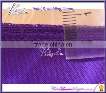 cheap satin round table cloth for table decorations