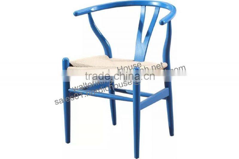 tiffany chair wedding chiavari chair with removable cushion Y back wood rattan seat chair