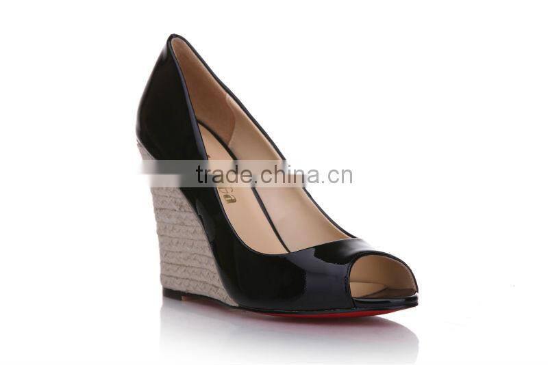 High heels peep toes platform shoes