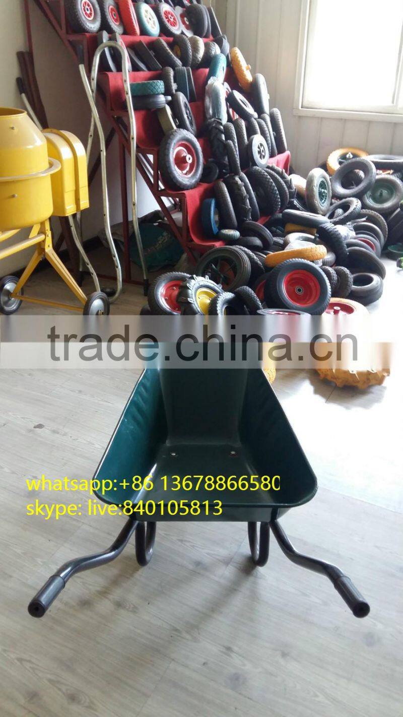 Farm barrow wheel garden metal construction wheelbarrow WB3800