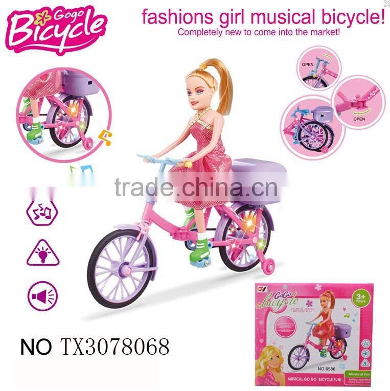 Cheapest and Good Quality Electric Bicycle with Light and Music for Kids