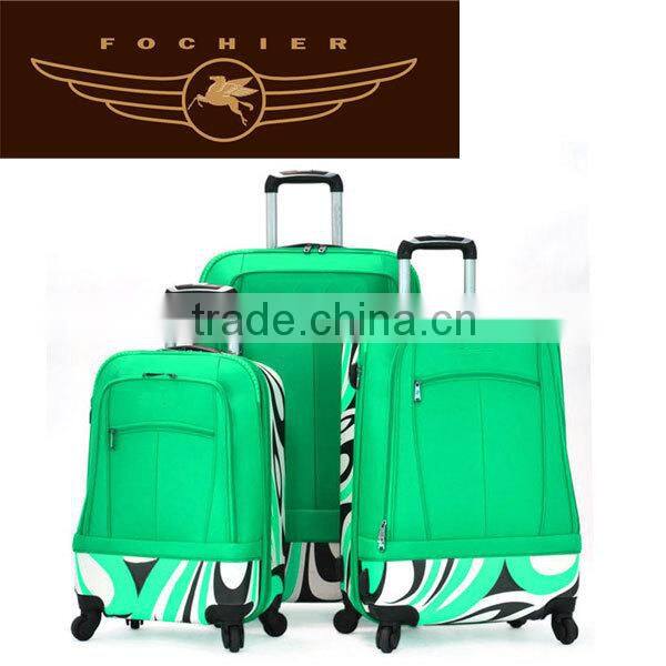 canvas luggage suitcases for girl sky travel luggage bags