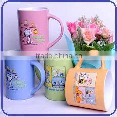 Wholesale 12oz Ceramic barrel shaped coffee mug