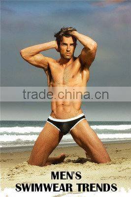 2013 Popular hot sale mens swimwear manufacturer