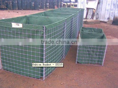 high quality Welded Gabion Box hexagonal wire mesh