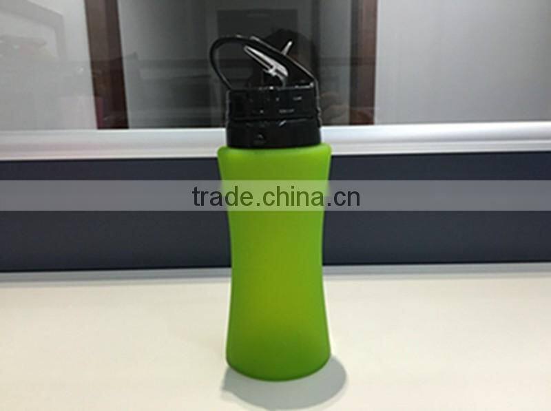 750ml & 500ml silicone water bottle, BPA free collapsible water bottle,