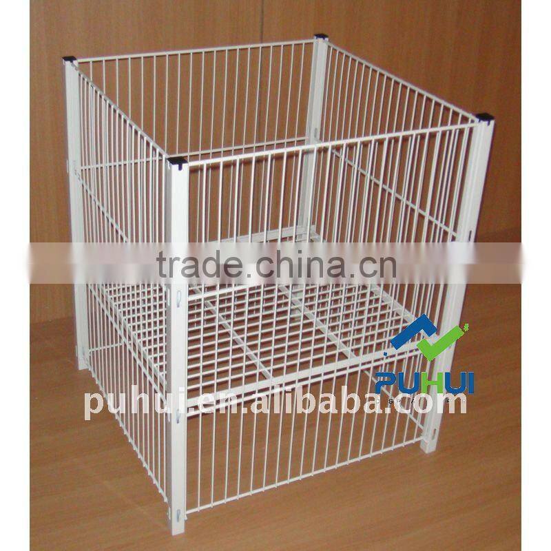 collapsible promotion bin