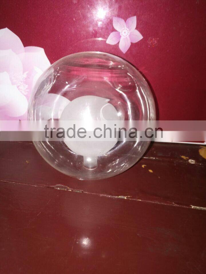 White glass lamp shade