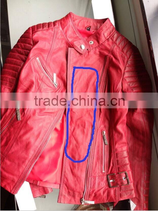 Soft hand feeling PU garment leather & pu leather for garment