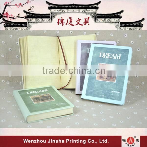 A5 Size Custom Printing Cover Paper Hardcover Notebook