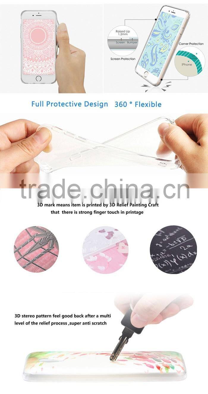 High Quality Rubber For iphone 5 5c 6 Silicone Sublimation 2D Blank Black Phone Cases Cover