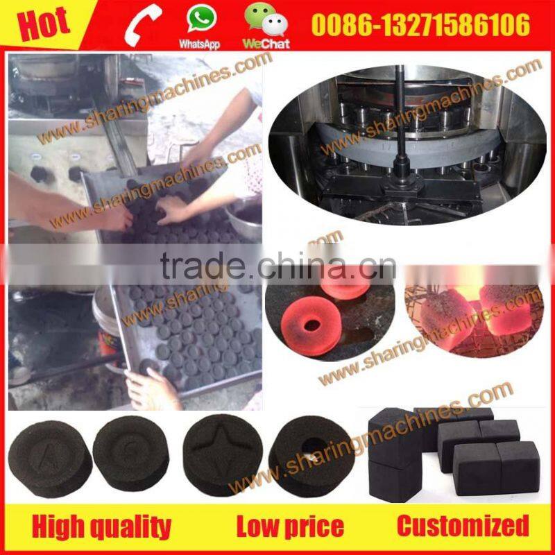 2016 Latest hookah smoking charcoal briquette press machine