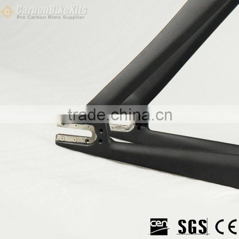 China high quality 700c carbon track frame CFM023