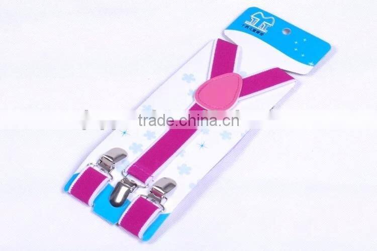 Wholesale Fashion Elastic Cheap Kids Suspenders