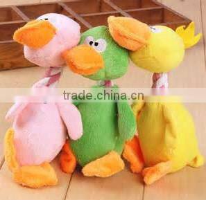 Pet plush toys Chromatic stripe bone 21 cm