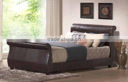 king size sleigh beds, faux leather sleigh beds, cheap sleigh beds