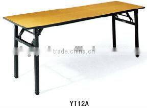 Used hotel furniture foldable rental banquet party table YT13A