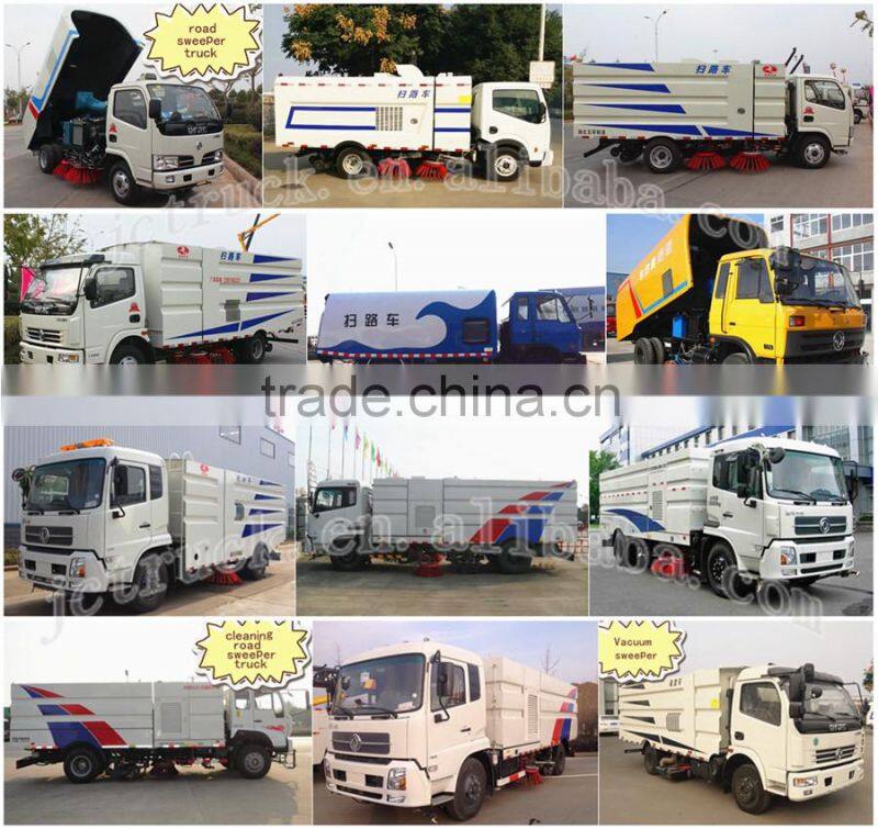 Euro 3 Euro 4 Emission Standard 4x4 road cleaner truck manufacturer