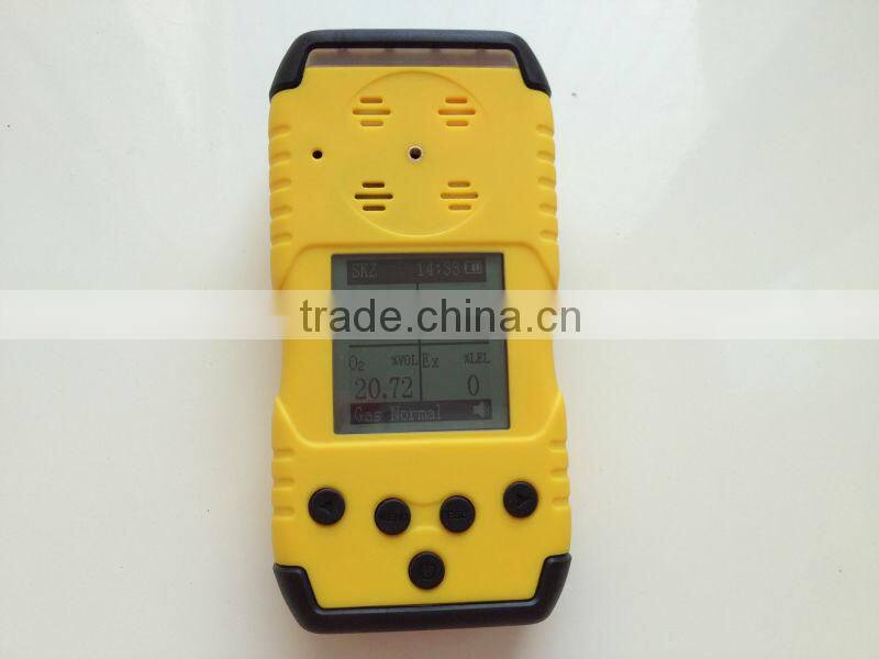 Portable digital multi gas leak alarm detector