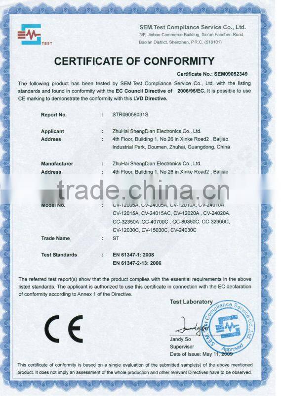 12V 36W Waterproof LED Power Supply ip67 For LED Street Light