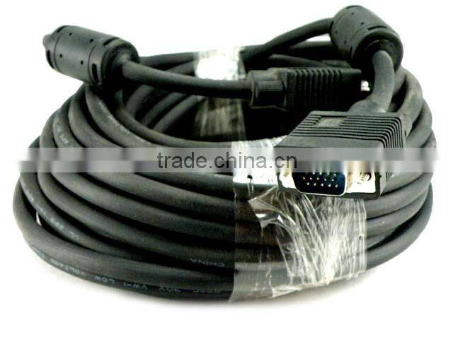 1 Meter 15 Pin VGA Male to Male Cable for CRT LCD, Projector and Computer