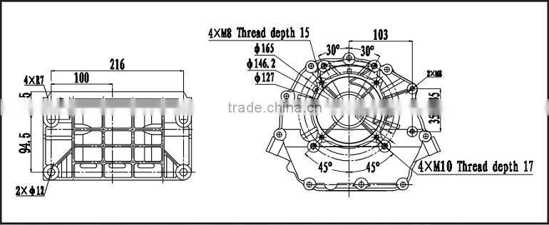 single cylinder 4-stroke air-cooled engine honda type gasoline engine gas engine free