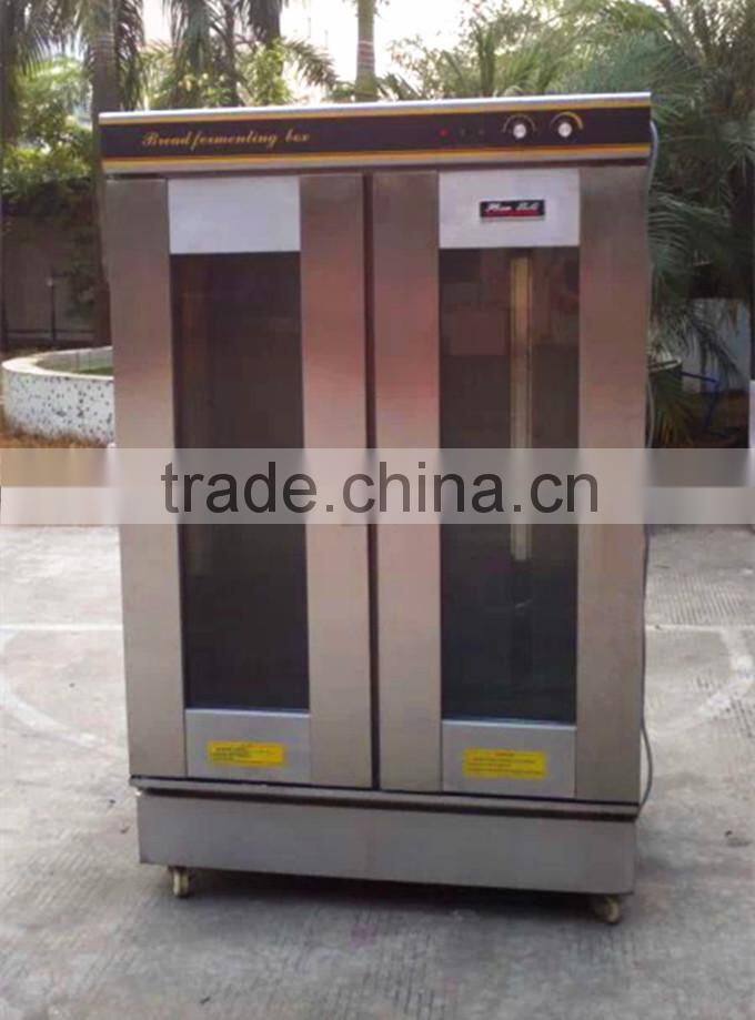 Two Door 24 trays Stainless Steel Bakery Bread Proofer Price