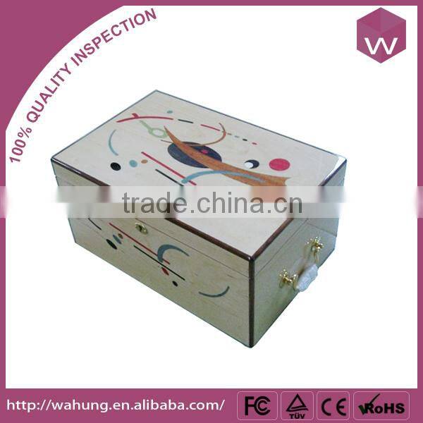 Customized Wooden Temperature Controlled Cigar Humidor Wh-3039