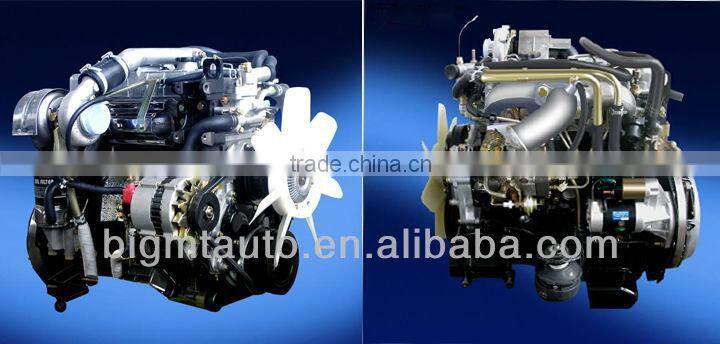 China-made Jinbei High Power Diesel Pickup Trucks/Double Cabin Pickup Truck With 4JB1 engine