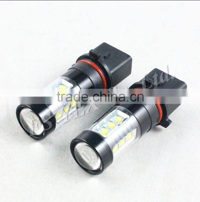 7000k led headlight xenon lamp 80w 12v backup bulb p13w car led fog light reversing lamp
