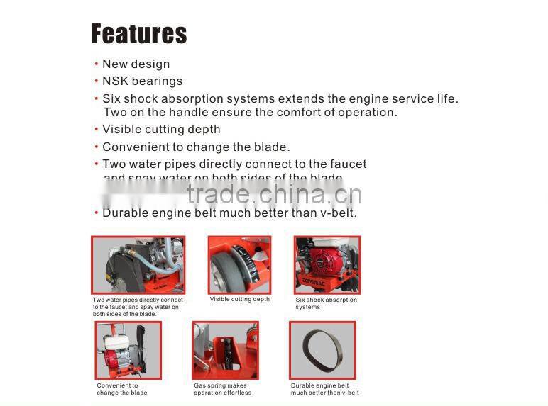 High quality electric concrete floor cutter