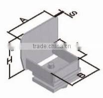 steel plate cover for track, cover with plate for auto sliding track