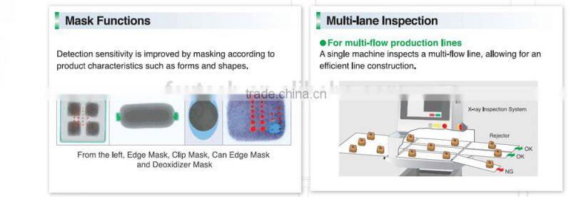 X-ray detector for food industry made in qingdao
