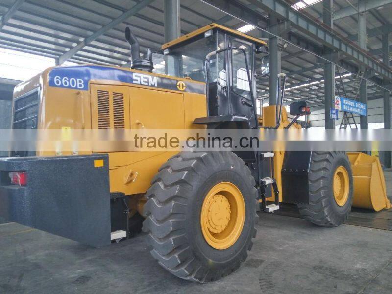 new condition famous brand sem660B 6t big loader
