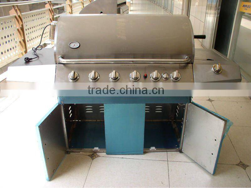 Outdoor Kitchen Xlarge CE Approval propane bbq gas grill