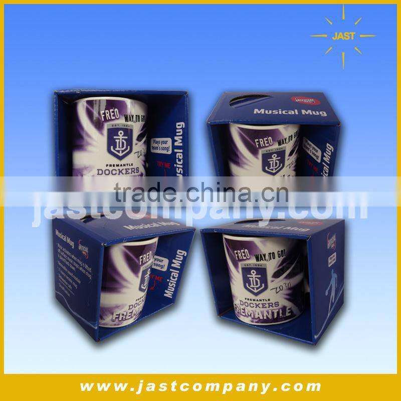 2015 Hot Selling Custom music Sublimation Mug