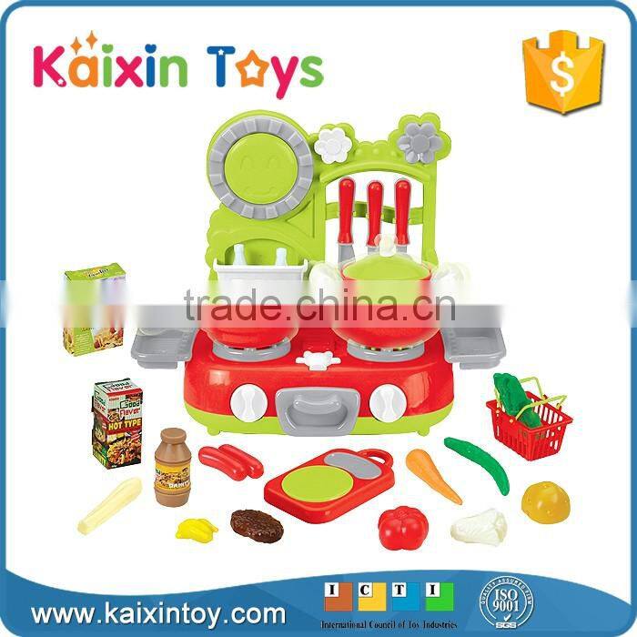 10261798 2016 Hot Sale Girls Pink Educational Kitchen Play Toys