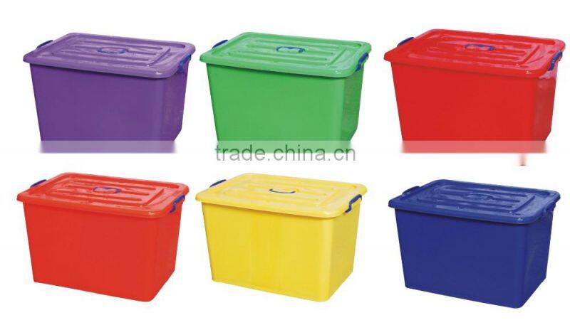 Plastic Storage Bin With Lid And Wheels