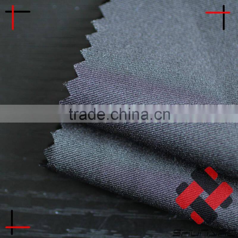 4 way mechanical stretch polyester twill fabric