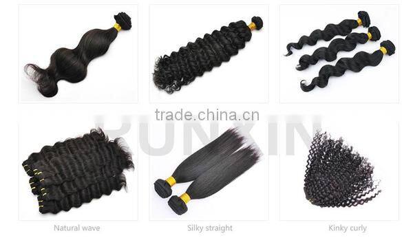 5a grade virgin human hair extension