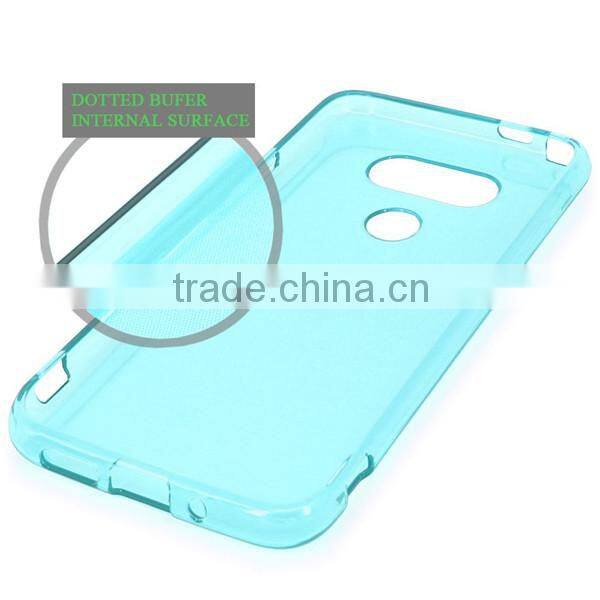 C&T Soft Super Slim Flexible Frosted Transparent TPU Case for LG G5